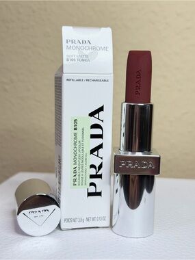 Prada Monochrome Soft Matte Lipstick B105 Tonka -